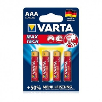 VARTA baterija LR03 Max Tech 1,5V AAA 4/1