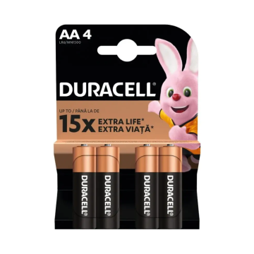 DURACELL baterija BSC AA LR6 1,5V 4/1