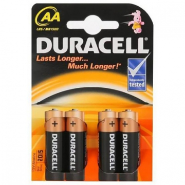 DURACELL baterija BSC AA LR6 1,5V 4/1