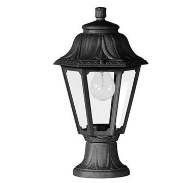 SVJETILJKA stubna Anna crna E27, 220-240V