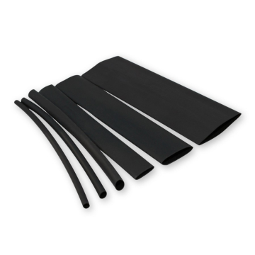 COMMEL bužir termo 20/10 mm 1 m crni 10/1