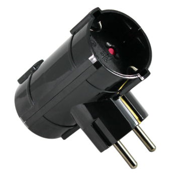 COMMEL razdjelnik T-2 16A crni