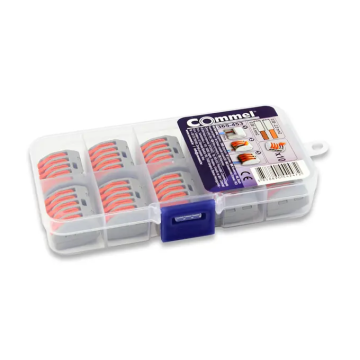 COMMEL Petostruka bezvijčana spojnica 0.8-2.5 MM2 10/1