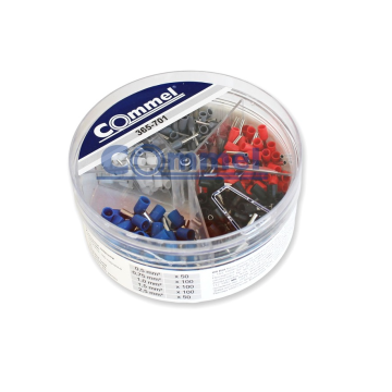 COMMEL Set izolovanih hilzni 0,5-2,5 mm