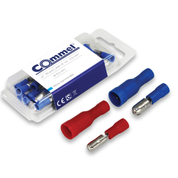 COMMEL stopica utična igličasta 1,5–2,5 mm² 5 mm 25/1