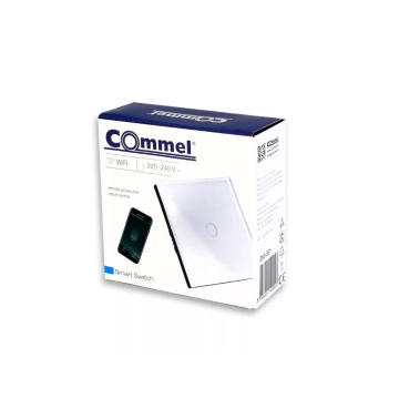 COMMEL prekidač jednostruki WiFi