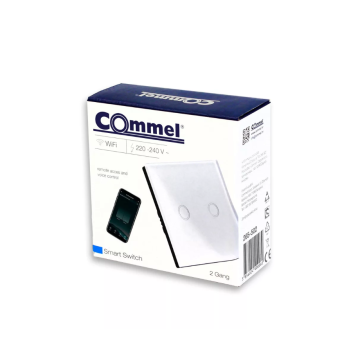 COMMEL 23 prekidač dvostruki WiFi