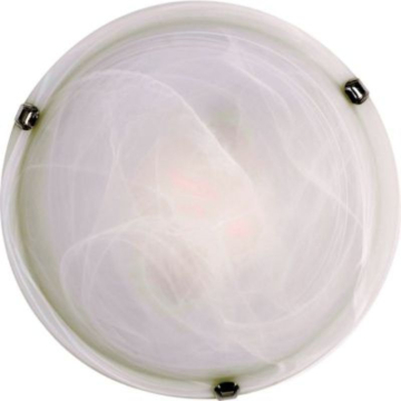 VIDIK rasvjeta plafonjera Alabaster bijela fi 30 cm 2xE27