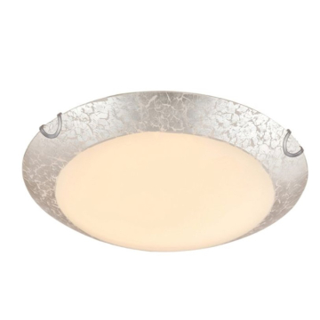 PLAFONJERA srebreni mozaik 2xE27 FI30cm