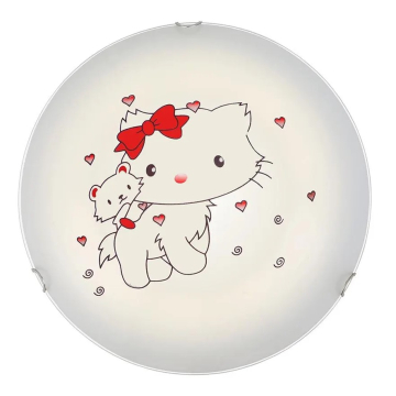 PLAFONJERA dječija Hello Kitty 2xE27 FI30cm