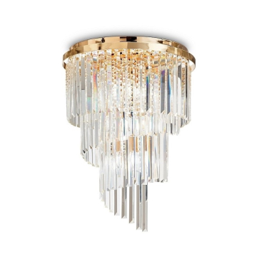 IDEAL LUX luster Carlton PL12 Gold