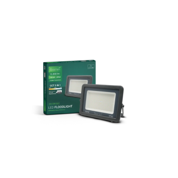 GREEN Tech reflektor LED 3CCT 150W IP65 aluminijum GT