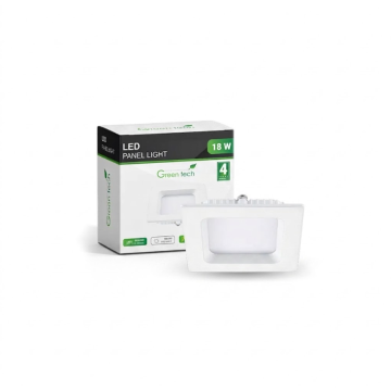 GREEN Tech panel LED 18W 6500K ugradni kvadratni CX-S01-18CW