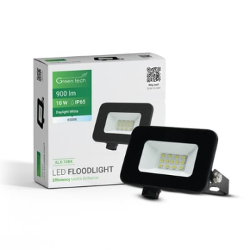 GREENTECH LED Reflektor 10W crni