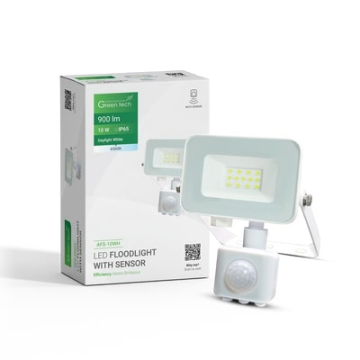 GREENTECH LED reflektor sa senzorom 10W bijeli