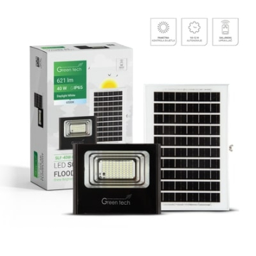 GREENTECH LED solarni reflektor 40W