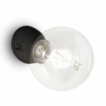 LAMPA zidna Ideal Lux Winery ap1 crna