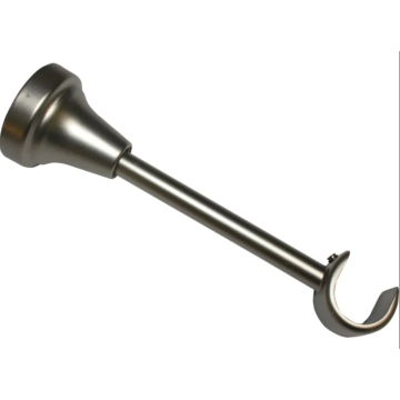 GARDINIA nosač Europa otvoreni kratki 19mm srebrni mat