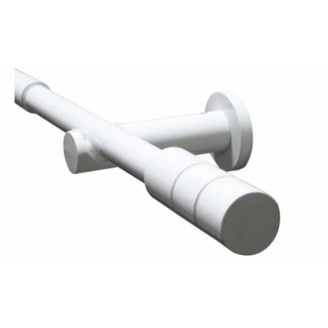GARDINIA karnišla Kreta ZYL 16/19mm 190-340cm bijela