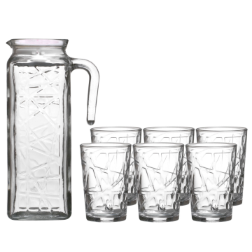 ČAŠE set s bokalom 7/1 Lav Line 20 cl