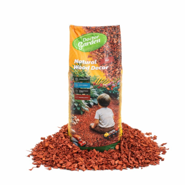 DOCTOR GARDEN malč ukrasna sječka crvena 10-30mm 50l