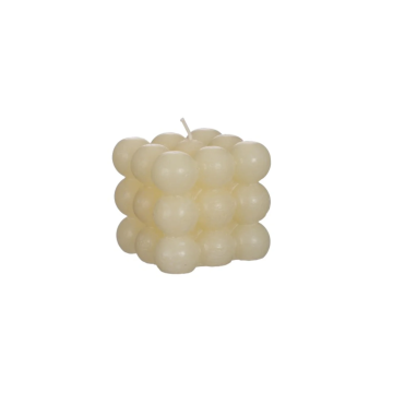 FORMATEKS svijeća Bubble krem 8cm