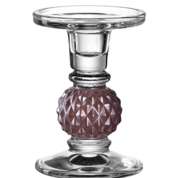 SVIJEĆNJAK Leonardo Viola Poesija ružičasti 13cm