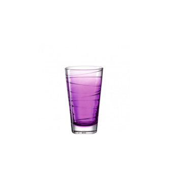 LEONARDO čaša za vodu ljubičasta Vario 280 ml