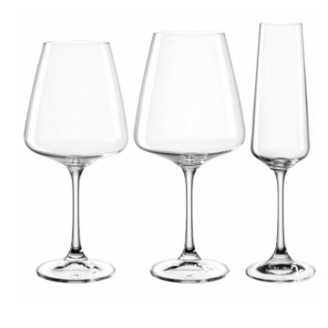 LEONARDO čaše za crveno, bijelo vino i šampanjac 12/1