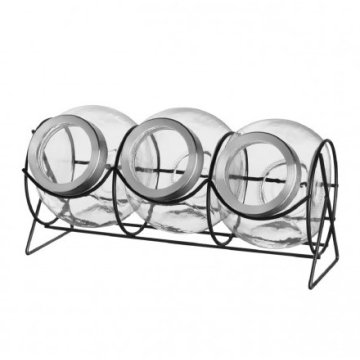 LEONARDO teglice za začine na stalku 3/1