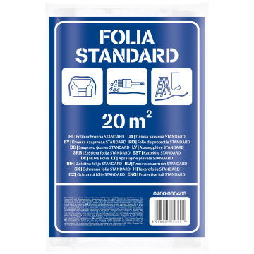 HARDY zaštitna folija 4x5m