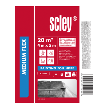 SCLEY  Zaštitna folija 4x12,5 m