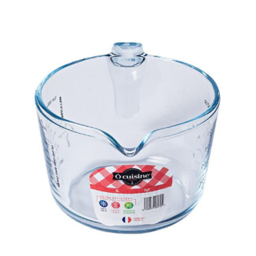 ÔCUISINE bokal stakleni za mjerenje sa poklopcem 1 l