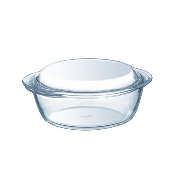 PYREX pekač okrugli sa staklenim poklopcem 1,3l