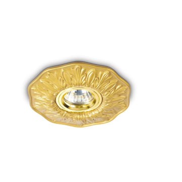 IDEAL LUX plafonjera Polka Gold FI140mm