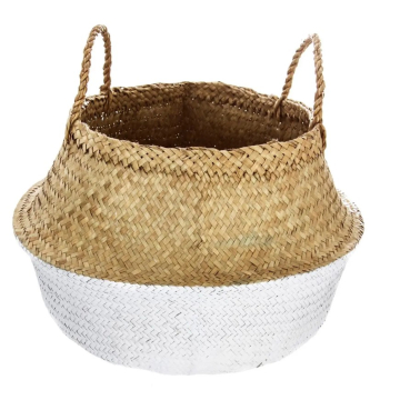 ATMOSPHERA korpa natural-bijelo 40x41