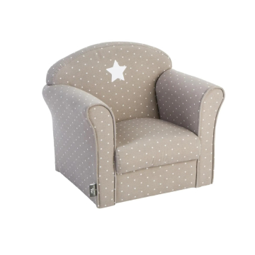 ATMOSPHERA fotelja dječija taupe 50x39x44cm