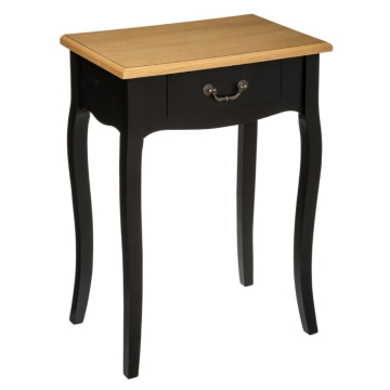 5FIVE sto sa jednom ladicom crni 47x30x65,9