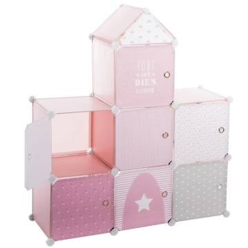 ATMOSPHERA kutija za odlaganje oblik zamka Pink