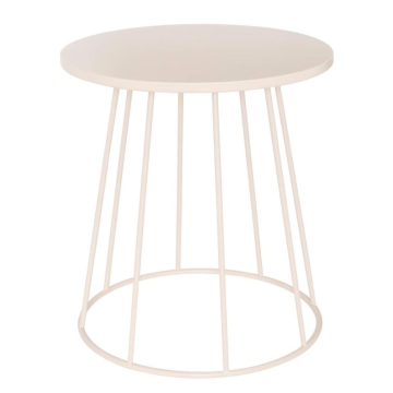 ATMOSPHERA Sto coffe 38 x h42 cm. metalni bež