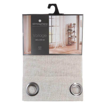 ATMOSPHERA zavjesa Fred 140x240cm boja lana