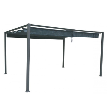 HESPERIDE paviljon palmeira gazebio sivi 43x3cm