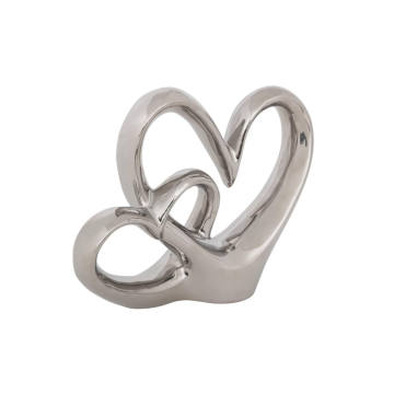 ATMOSPHERA figura dvostruko srce Safina 16,5 cm