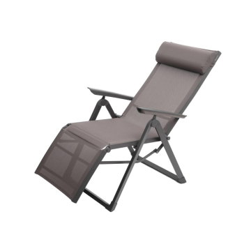 HESPERIDÉ stolica / ležaljka sklopiva Decima smeđa 62x115x75cm