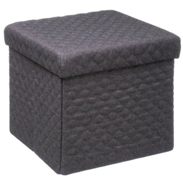 5FIVE Tabure sklopivi 31x31cm tamno sivi