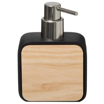 5FIVE Dozator za sapun Natureo 9,8x14,7 CM crni