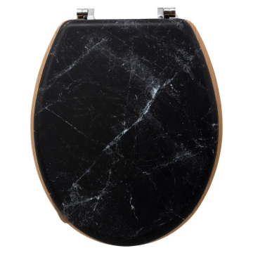 5FIVE WC daska Lea-crna