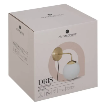 ATMOSPHERA zidna lampa zlatna D15 cm