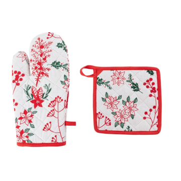 FÉÉRIC LIGHTS & CHRISTMAS novogodišnja rukavica i podmetač