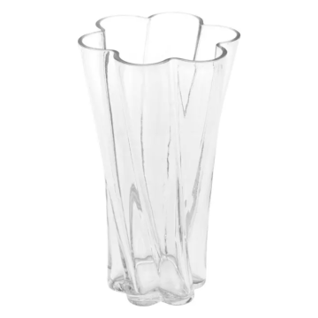 ATMOSPHERA vaza staklena Noeli 25,5 cm